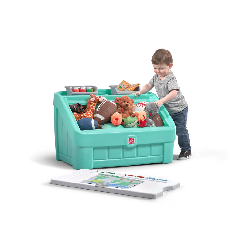 Step2 Mint 2 in 1 Toy Box Reviews Wayfair